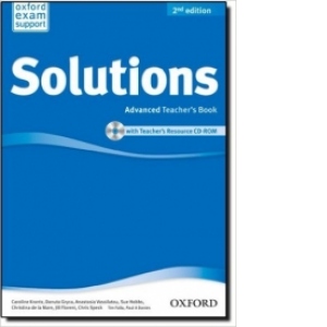 Solutions Advanced Teachers Book and CD-ROM Pack Second Edition