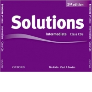 Solutions Intermediate Class Audio (3 CDs) Second Edition