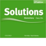 Solutions Elementary Class Audio (3CDs) Second Edition
