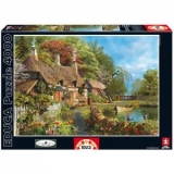 Puzzle 4000 Piese Riverside Home in Bloom