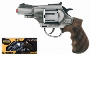 Revolver Politie Gonher Old Silver - 38/1