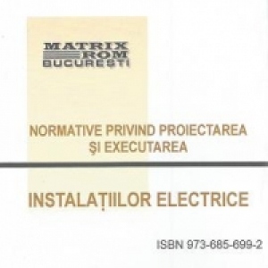 Normative privind proiectarea si executarea instalatiilor electice (CD)