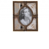 Rama foto aurie cu oglinda Grace Kelly 13x18 cm