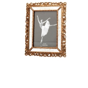 Rama foto antica aurie cu oglinda Balerina 13x18 cm