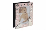 Album foto roz Baby 10x15 cm
