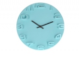 Ceas de perete Blue Hour, Charisma, Plastic, D30x5