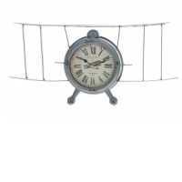 Ceas metalic de perete Avion