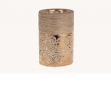 Suport ceramic pentru lumanare Goldiflower 8x12,5 cm