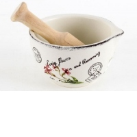 Set mojar si pistil Vintage Flowers