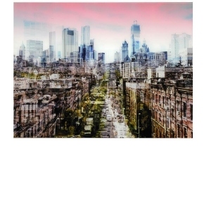 Tablou sticla New York, 80 x 60