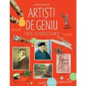 Artisti de geniu. Enciclopedie cu 130 de autocolante