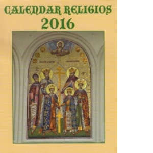 Calendar religios 2016