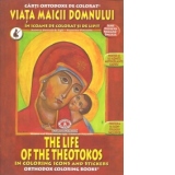 Carti ortodoxe de colorat - Viata Maicii Domnului in icoane de colorat si de lipit