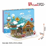 Christmas Desert Shop - Puzzle 3D - 43 piese