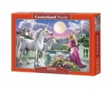 Puzzle 1000 piese Princess and her Unicorns 103164