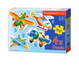 Puzzle 4 in 1 (3+4+6+9 piese) Funny Planes 5048
