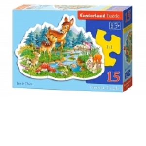 Puzzle 15 piese Little Deer 15115