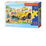 Puzzle 35 piese Buldozer 35168