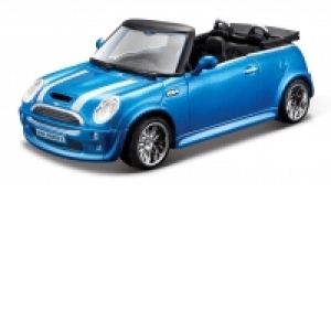 Mini Cooper S Cabriolet - Albastru metalizat - 1:32