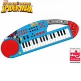 Orga electronica cu microfon Spiderman