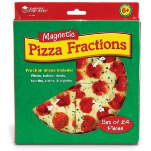 Pizza fractiilor cu magneti