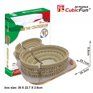 Colosseumul Roma Italia (var2) - Puzzle 3D - 131 de piese