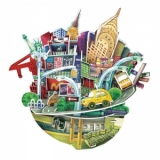 City Scape New York - Puzzle 3D - 55 de piese