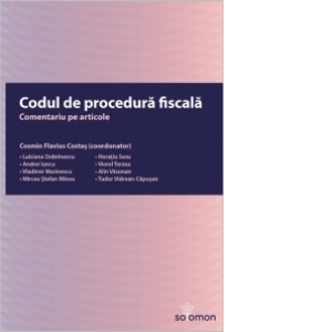 Codul de procedura fiscala. Comentariu pe articole