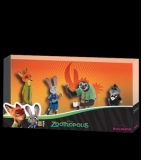 Set Zootropolis-4 figurine