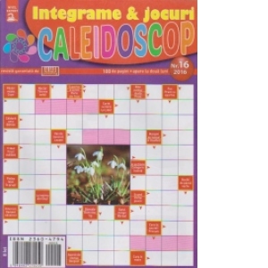Integrame si jocuri CALEIDOSCOP, Nr.16/2015