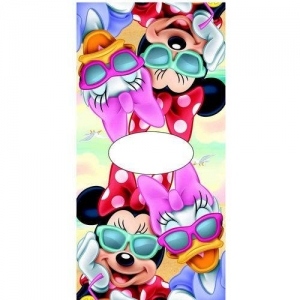 Prosop special Poncho Disney Minnie Mouse & Daisy