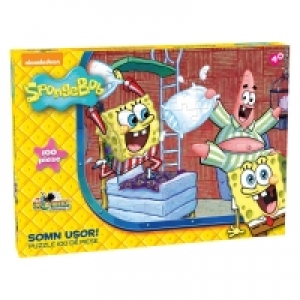 Puzzle SpongeBob - Somn usor! (100 piese)