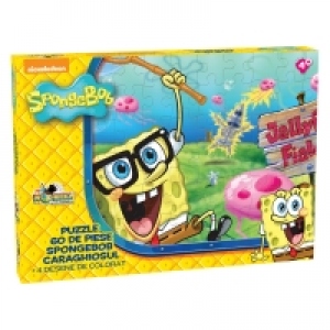Puzzle SpongeBob - SpongeBob caraghiosul (60 piese)