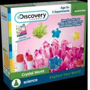 Kit experimente - Cresterea cristalelor