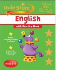 Goldstars English 5-6: Workbook with Practice Book