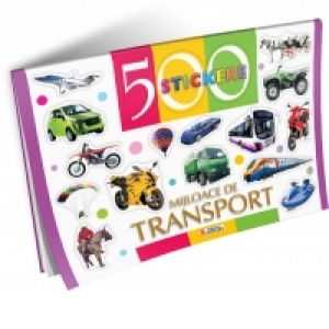 500 Stickere - Mijloace de transport