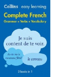 Easy Learning Complete French Grammar, Verbs and Vocabulary