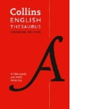 Collins English Thesaurus: Essential Edition