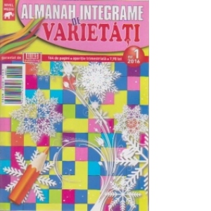 Almanah de integrame varietati, Nr. 1/2016