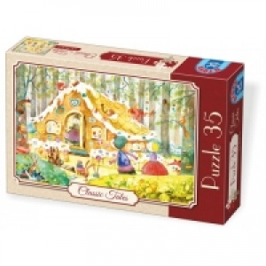 Puzzle 35 piese Classic Tales - Hansel si Gretel