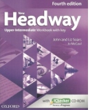 New Headway Upper-Intermediate Fourth Edition Workbook + iChecker with Key