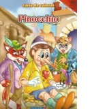 Pinocchio. Carte de colorat + poveste (format A4)