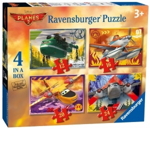 Puzzle Disney Planes 2, 4 buc in Cutie, 12/16/20/24 piese