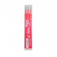 Rezerva roller Pilot Frixion Ball, 0.7 mm, 3 bucati/set, Rosu
