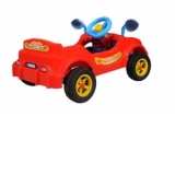 Masina cu pedale - Visul copiilor - rosie