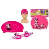 Set casca de inot si ochelari Disney Minnie Mouse