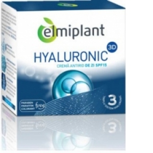 Elmiplant Hyaluronic 3D Crema Antirid de Zi 50 ml
