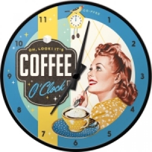Ceas de perete Coffee O Clock