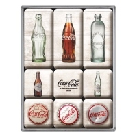 Set magneti Coca-Cola Bottle Timeline