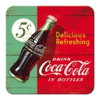 Suport pahar Coca-Cola - Delicious Refreshing Green